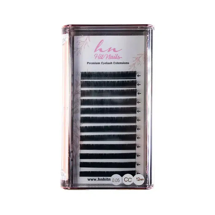 Pestanas 3D/Russas CC 0,05mm x 12mm em Caixa 12 filas