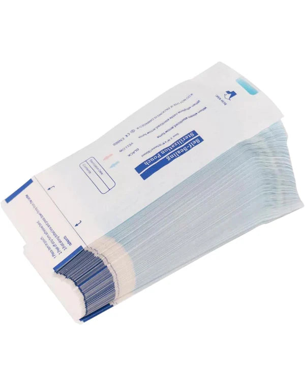 Sacos de esterilização auto-adesivos selante para esterilização de ferramentas | 200 unidades (90*260)