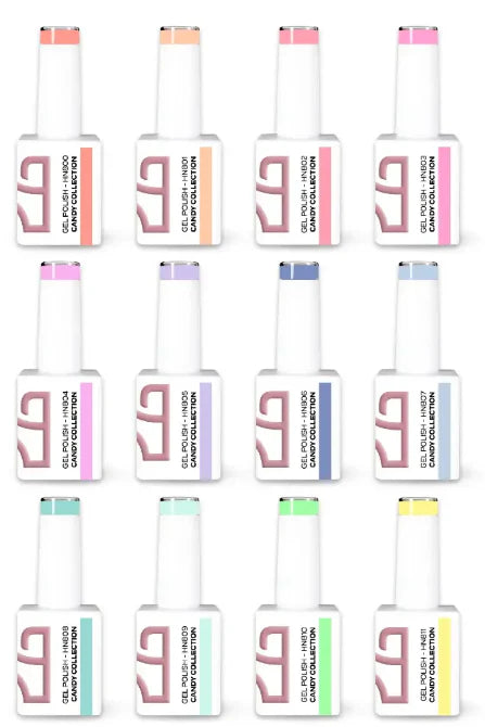 Gel Polish Candy Collection - 12 Cores