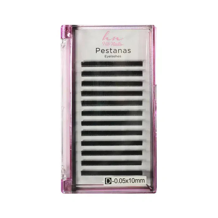 Pestanas 3D/Russas D 0,05mm x 10mm em Caixa 12 filas