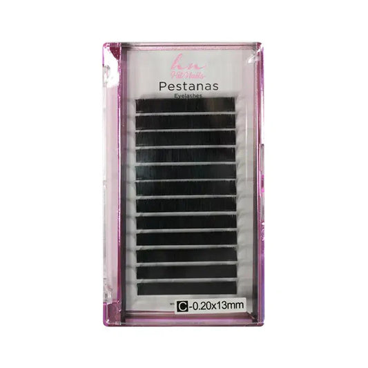 Pestanas One by One C 0,20 13mm em Caixa 12 filas