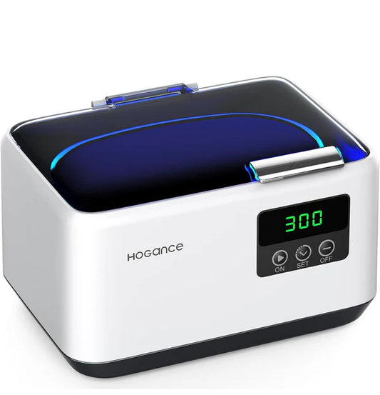 Aparelho ultrassónico profissional 600 ml com 4 temporizadores digitais, 50 W 48 KHz