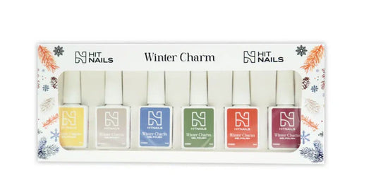 Gel Polish Winter Charm - 6 cores
