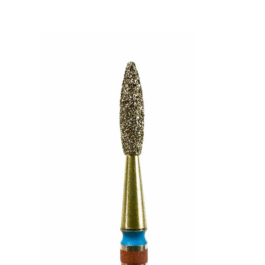 Double diamond carbide Golden Pro-Series 'Flame' Small (2,1mm)